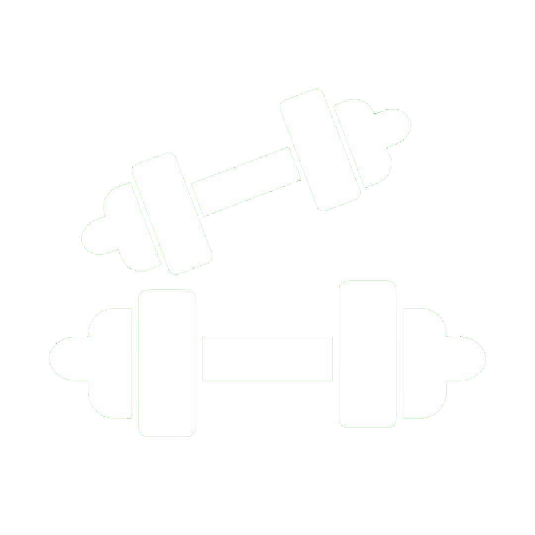 Gym cleaning icon white